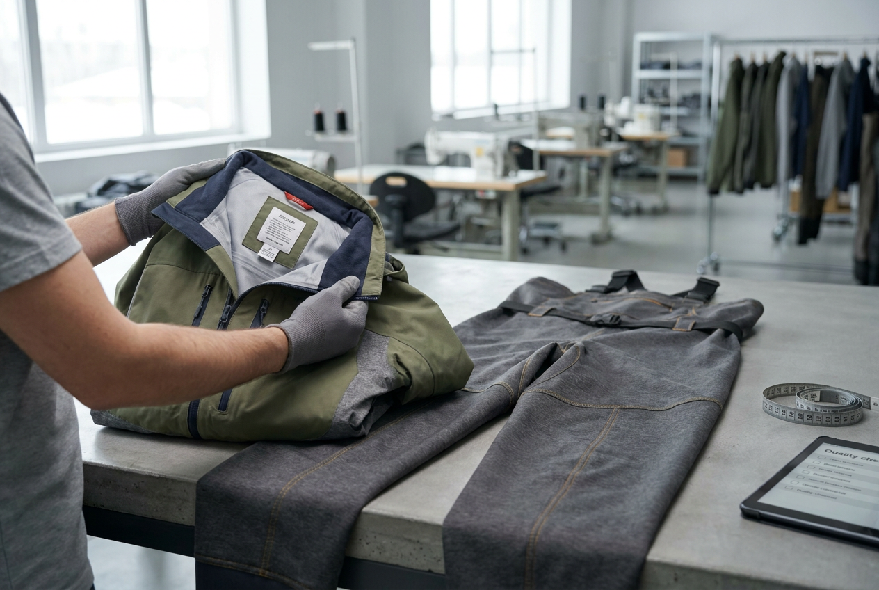 OEM ODM fishing apparel manufacturing