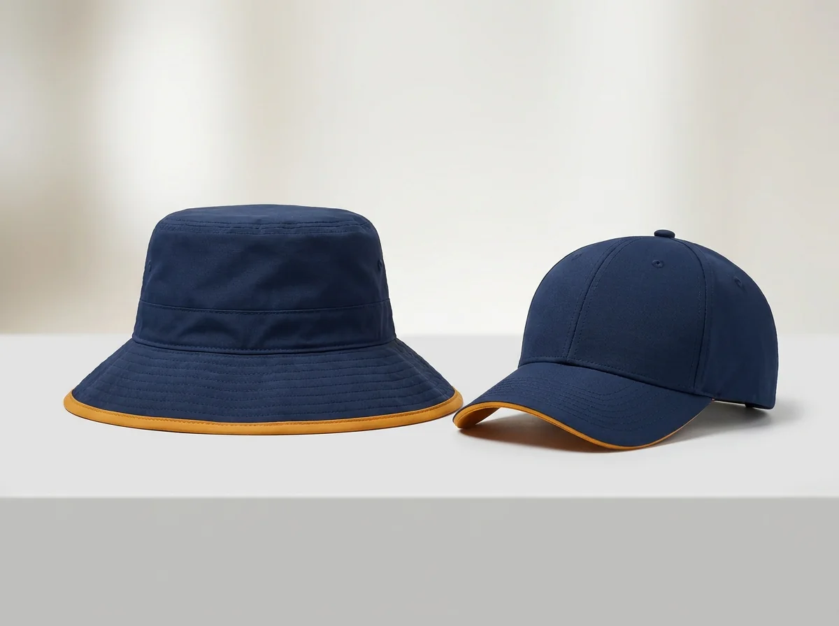 Custom fishing hats to pair with the glove program