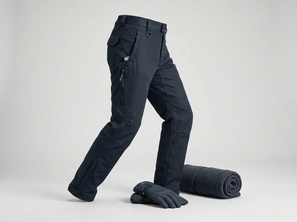 Custom fishing pants — cool-weather counterpart to fishing shorts