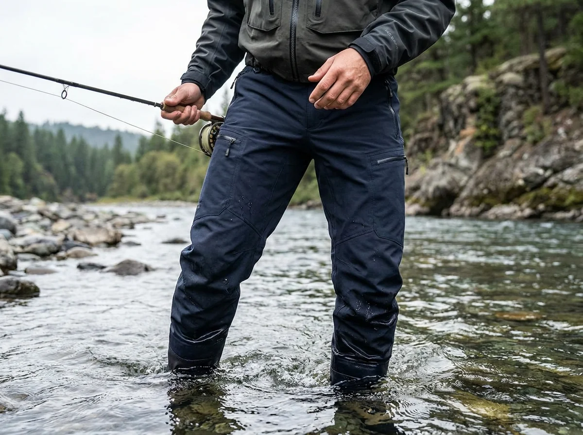 Custom fishing pants for wading and walking