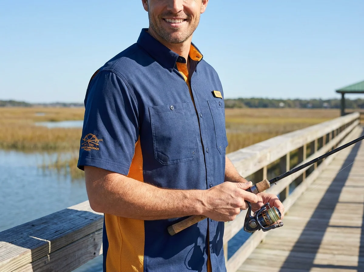 Custom fishing shirts and base layers for the full kit