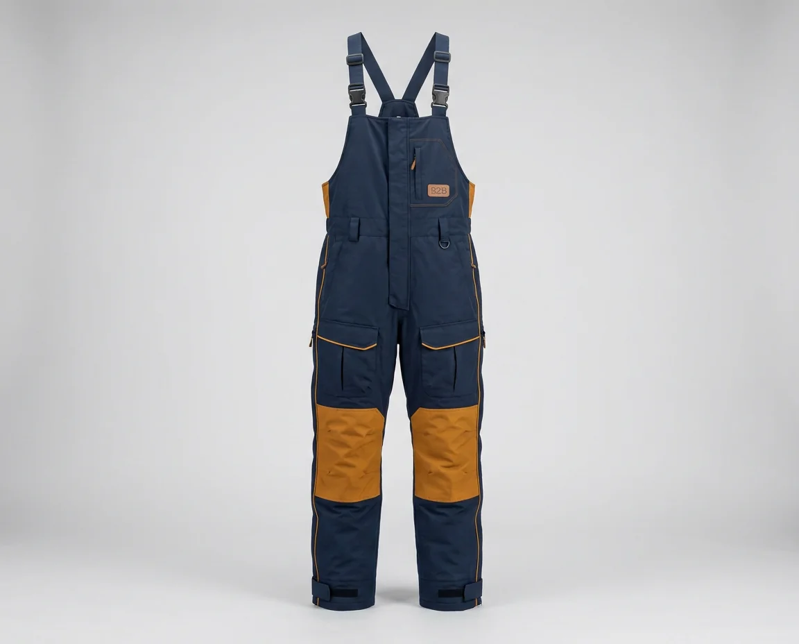 Custom insulated ice fishing bibs and waders category