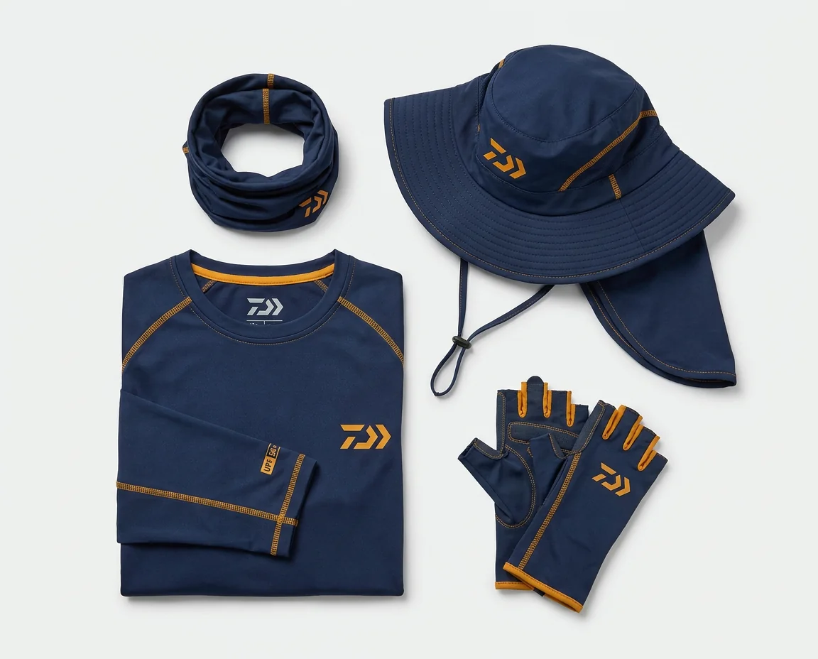 UPF 50+ kayak fishing apparel range category